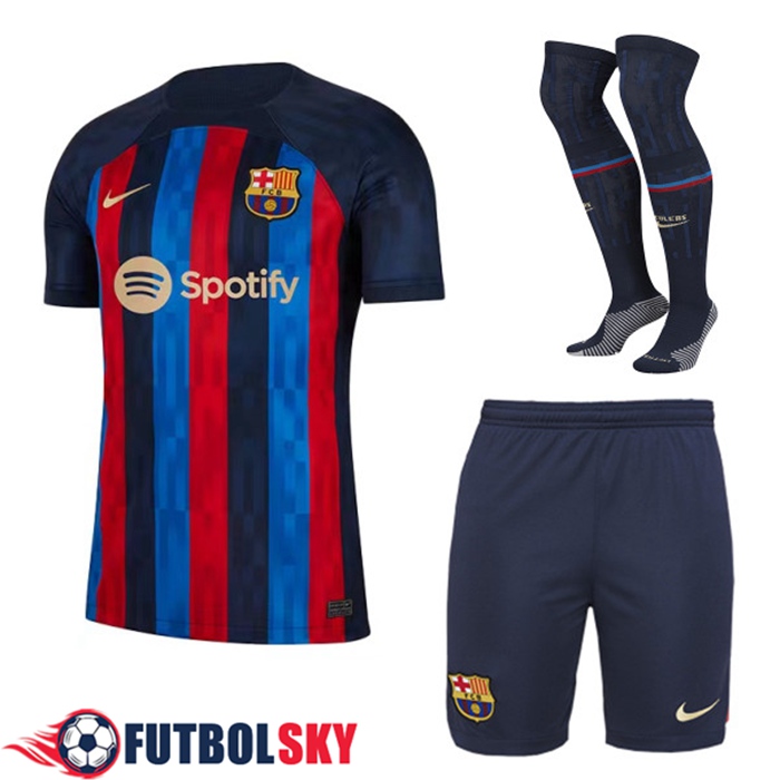 Comprar Camisetas De Futbol FC Barcelona Primera Cortos Calcetines