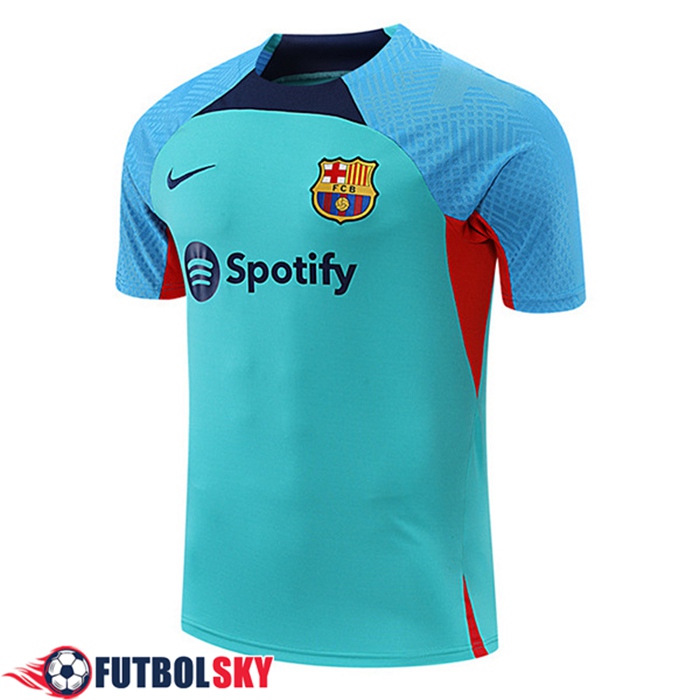 Comprar Camiseta Entrenamiento FC Barcelona Azul 2022 2023 Para Hacer