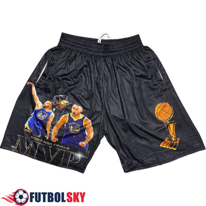 Comprar Cortos Nba Golden State Warriors Negro Replicas