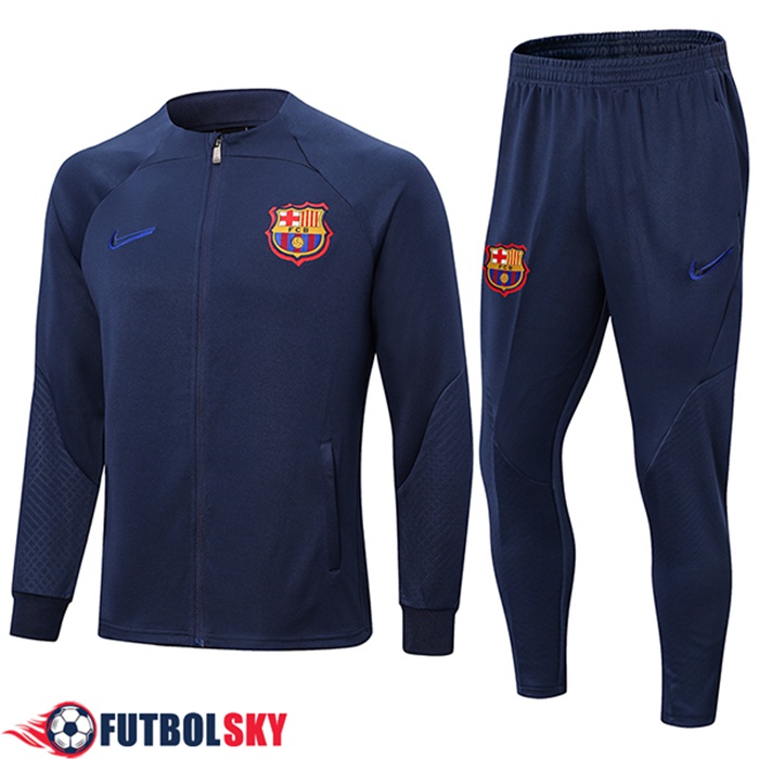 Comprar Chandal Equipos De Futbol Fc Barcelona Azul Marino