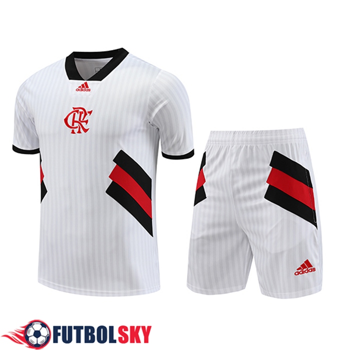 Comprar Camiseta Entrenamiento Cortos Flamengo Blanco