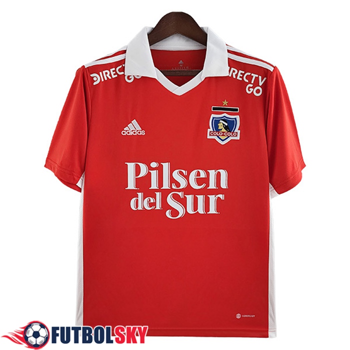 Comprar Camisetas De Futbol ColoColo Rojo 2022/2023 Contrareembolso