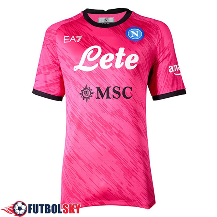 Comprar Nueva Camisetas De Futbol SSC Napoli Portero 2022/2023 Para Hacer