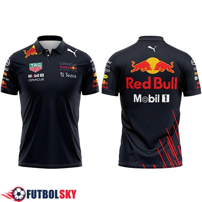 Comprar Polo F1 RedBull Racing Team Negro 2022 Oficiales