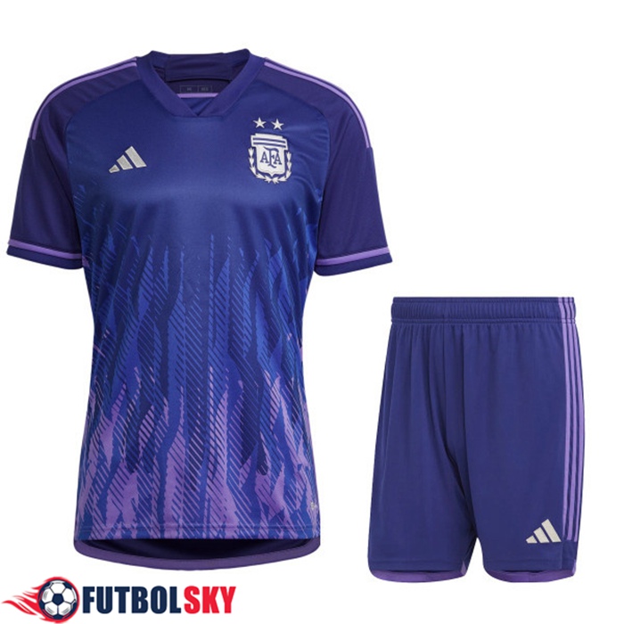 Comprar Camisetas De Futbol Foot Argentina Segunda + Cortos 2022/2023 ...