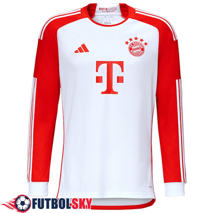 Comprar Nueva Camisetas De Futbol Bayern Munich Primera Manga Larga